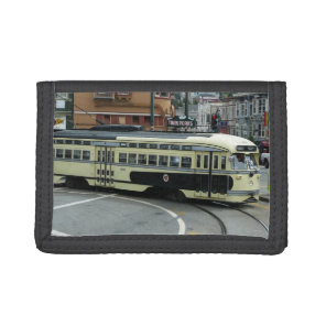 San Francisco Cable Car Trifold Wallet