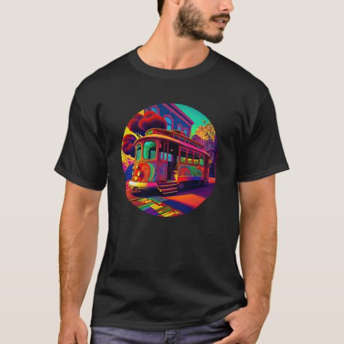 San Francisco Cable Car v3 no text T_Shirt