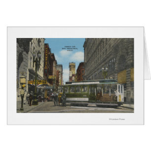 San Francisco, CACable Car Turnaround View Cards