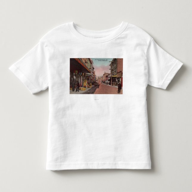 San Francisco, CADirt Road View of Chinatown Toddler T-shirt (Front)