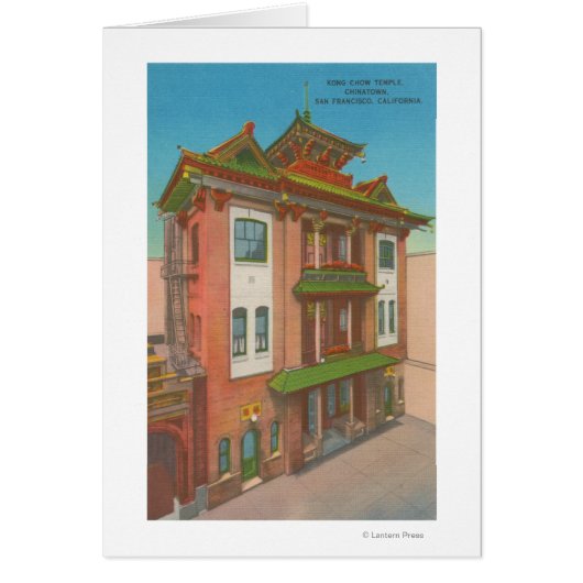 San Francisco, CAKong Chow Temple in Chinatown (Front)