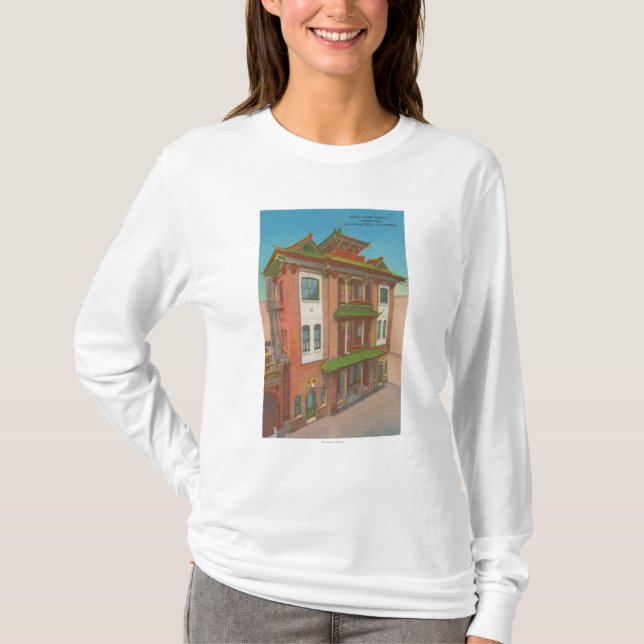 San Francisco, CAKong Chow Temple in Chinatown T-Shirt (Front)