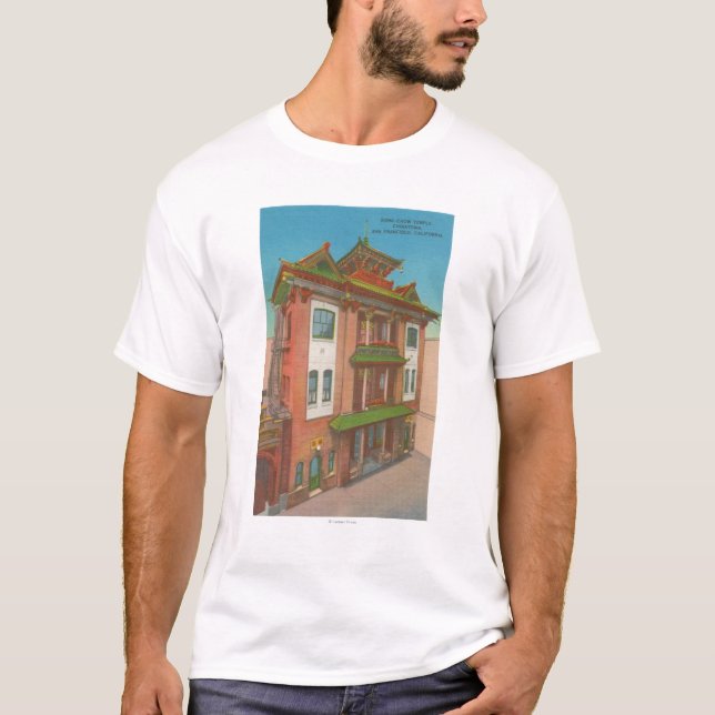 San Francisco, CAKong Chow Temple in Chinatown T-Shirt (Front)