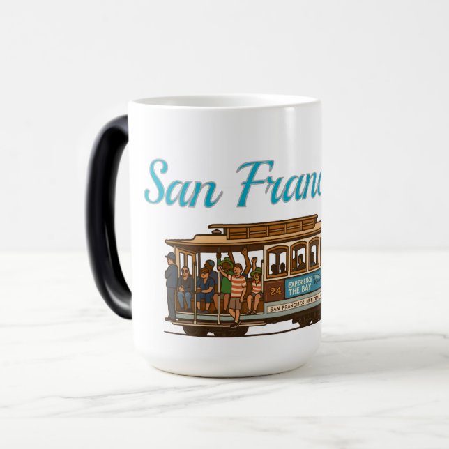 San Francisco Calbe Car Mug (Front Left)