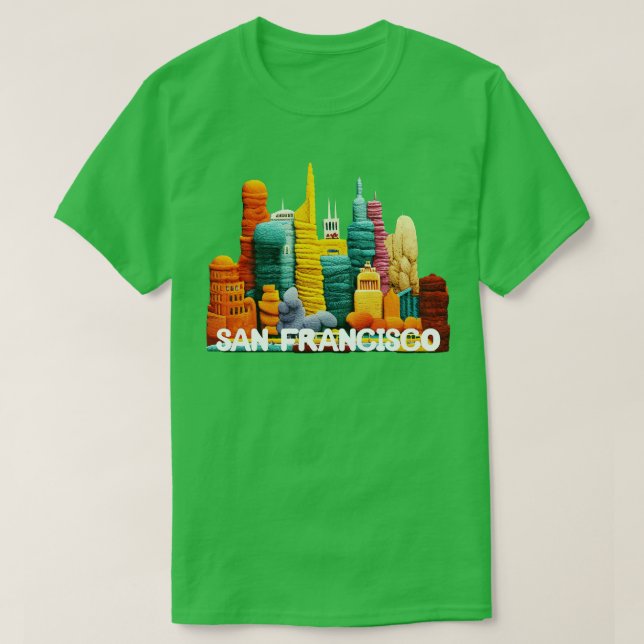 San Francisco California 1 T-Shirt (Design Front)