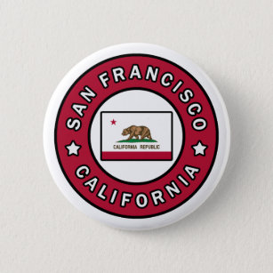 San Francisco California Button