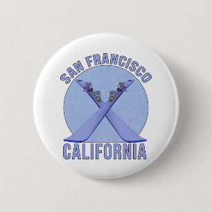 San Francisco, California Button