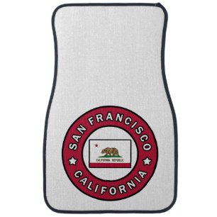 San Francisco California Car Floor Mat