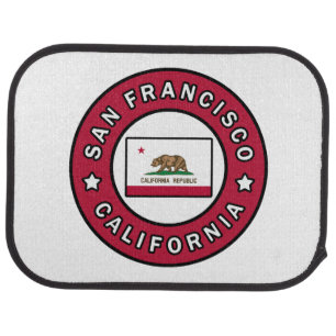 San Francisco California Car Floor Mat