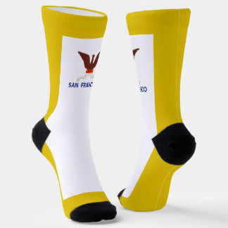 San Francisco (California) city flag Socks