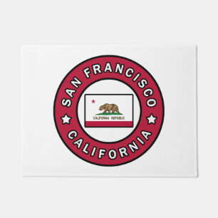 San Francisco California Doormat