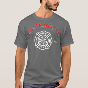 San Francisco California Fire Rescue Department Fi T-Shirt