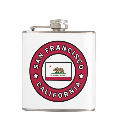 San Francisco California Flask
