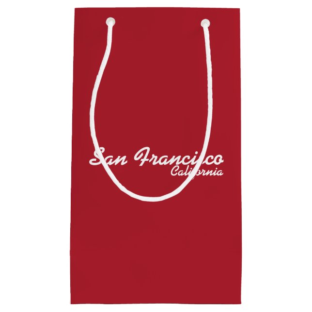 San Francisco, California Gift Bag (Front)