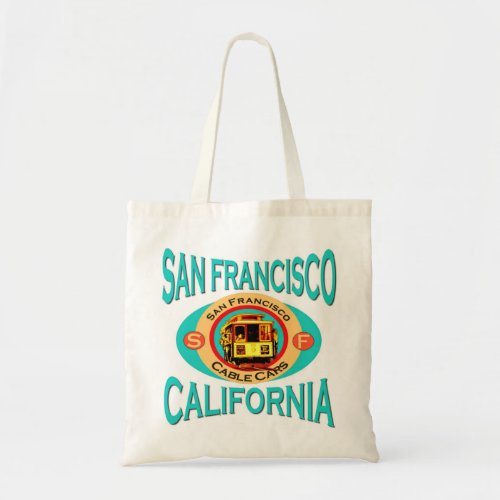 San Francisco California Gift Tote Bag