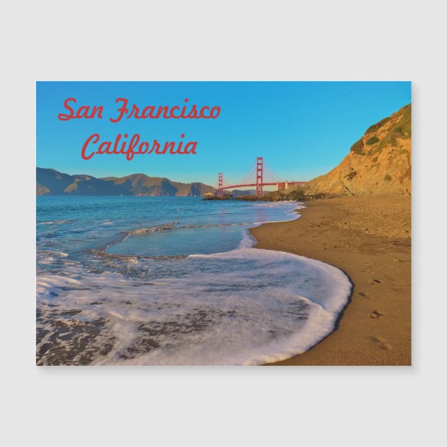 San Francisco California Golden Gate Bridge (Front)