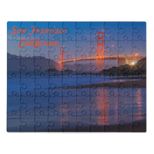 San Francisco California Golden Gate Bridge Jigsaw Puzzle