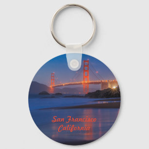 San Francisco California Golden Gate Bridge Keychain