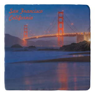 San Francisco California Golden Gate Bridge Trivet