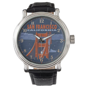 San Francisco California Golden Gate Bridge Watch
