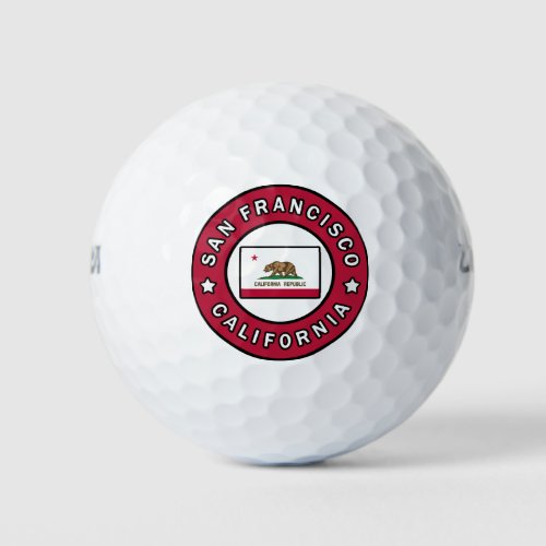 San Francisco California Golf Balls