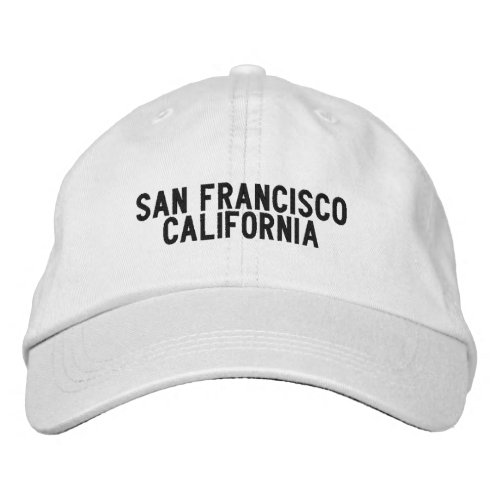 San Francisco California Hat