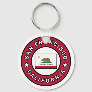 San Francisco California Keychain