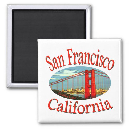 San Francisco California Magnet