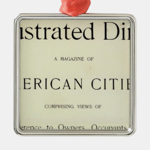 San Francisco California Metal Ornament