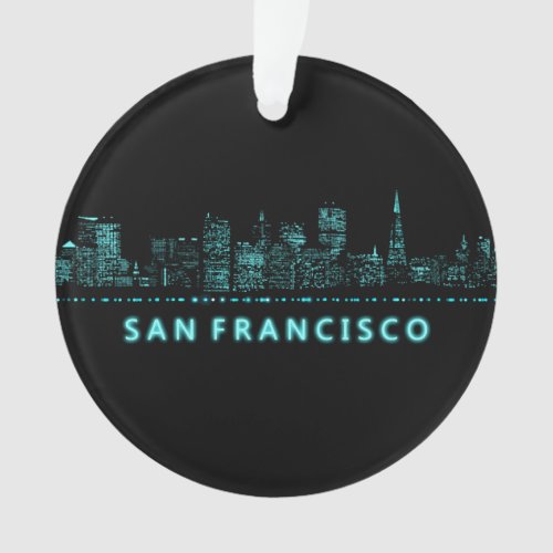 San Francisco California Ornament
