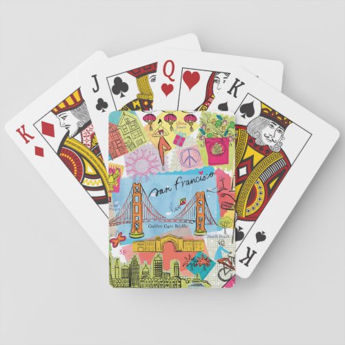 San Francisco California Poker Cards
