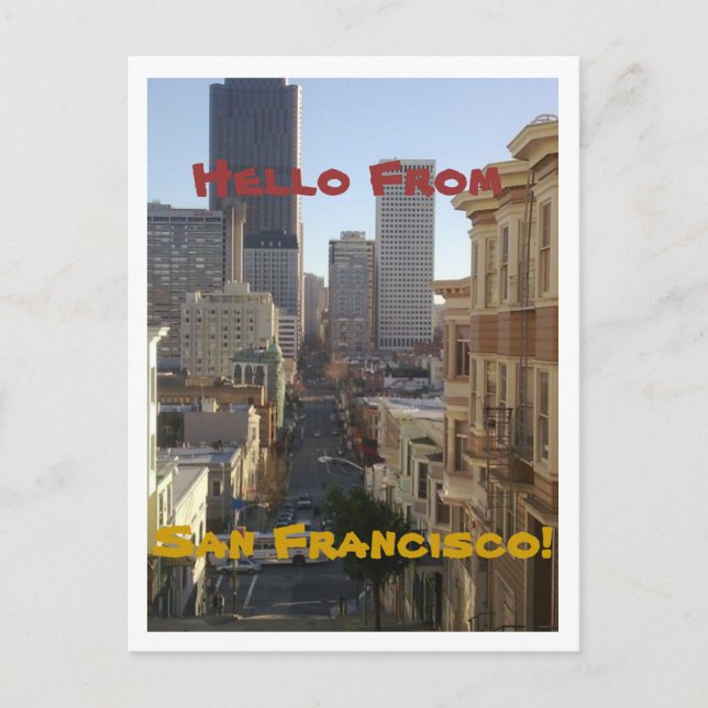 San Francisco, California Post Card (Front)
