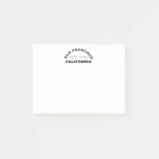 San Francisco California Post-it Notes
