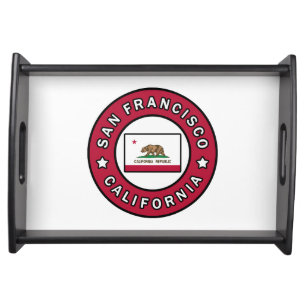 San Francisco California Serving Tray