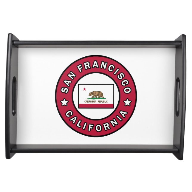 San Francisco California Serving Tray (Front)