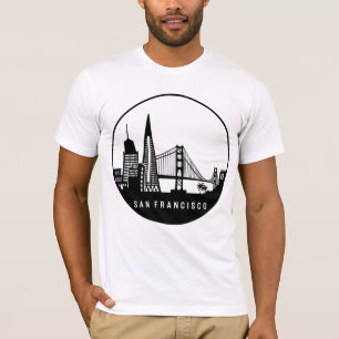 San Francisco California Skyline T-Shirt