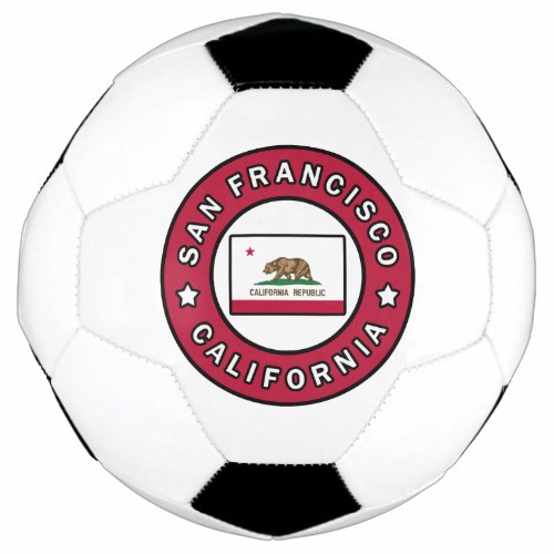 San Francisco California Soccer Ball