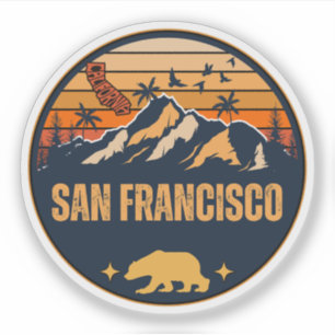 San Francisco, California Sticker