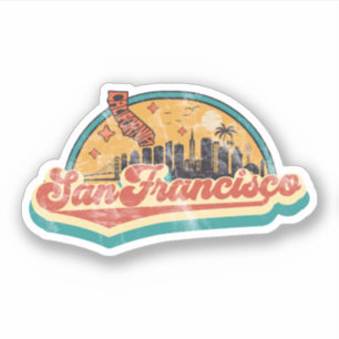 San francisco, california sticker