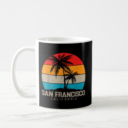 San Francisco California Sunset Beach Summer Coffee Mug
