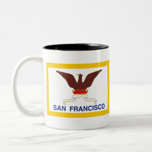 San Francisco California Two-Tone Coffee Mug