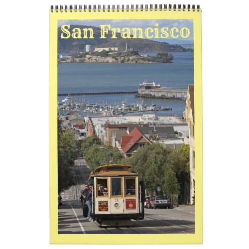 San Francisco _ California _ USA Calendar