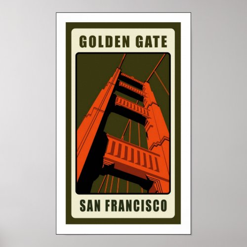 San Francisco California USA Poster