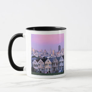San Francisco, California. View of Victorian Mug