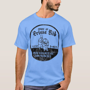 San Francisco California Vintage Restaurant Bar Ad T-Shirt
