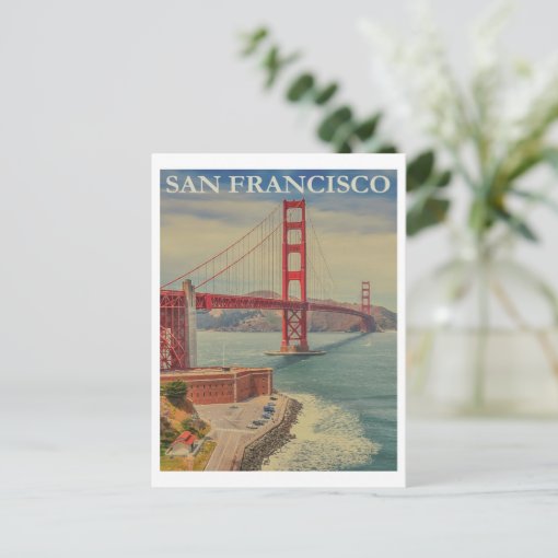 San Francisco California vintage travel Postcard | Zazzle