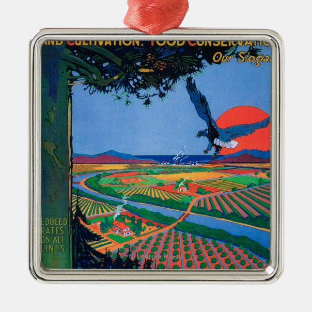 San Francisco, CaliforniaLand Show Metal Ornament (Front)