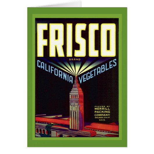 San Francisco Cards (Front)