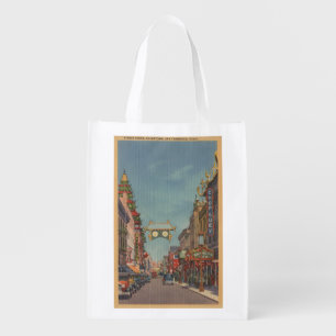 San Francisco, CAStreet Scene of Chinatown Grocery Bag