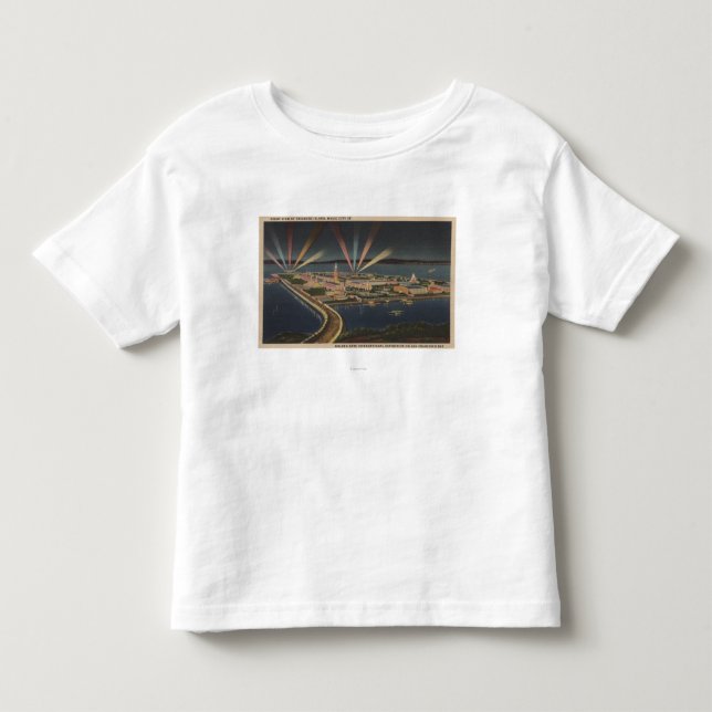 San Francisco, CATreasure Island at Intl Expo Toddler T-shirt (Front)